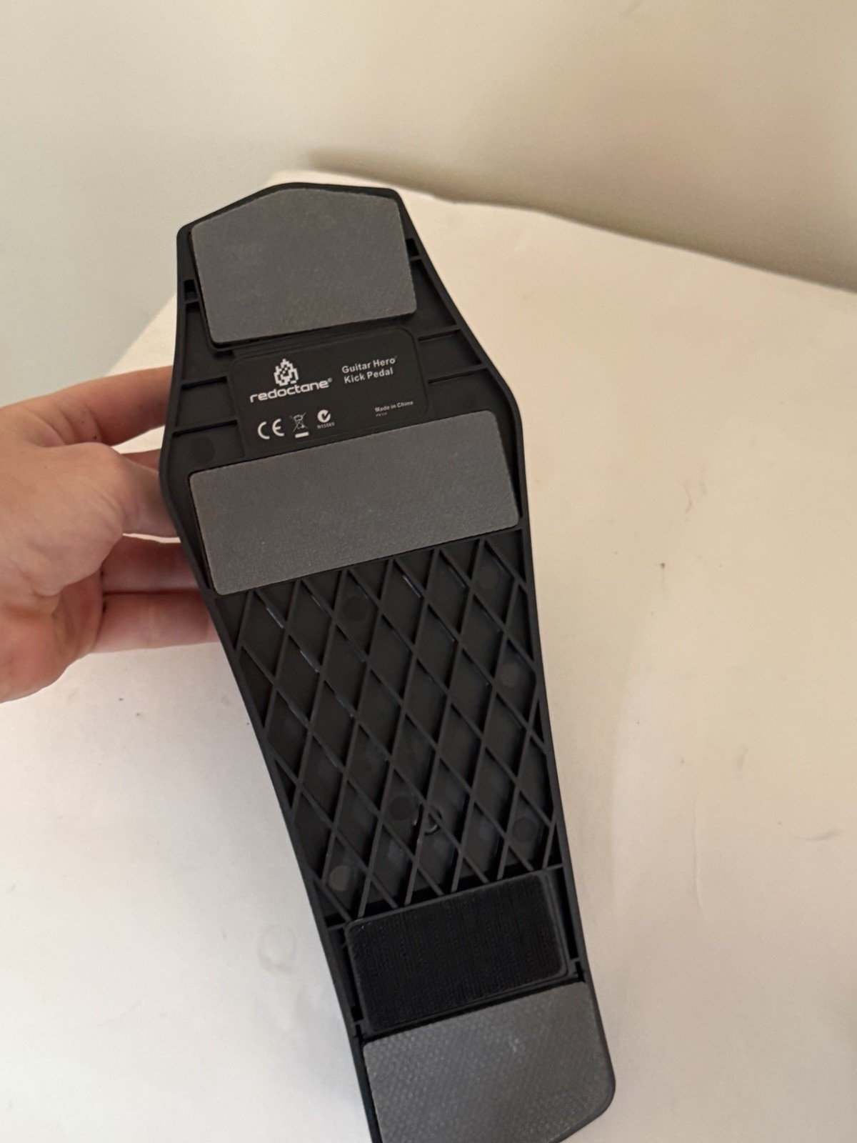 Guitar Hero RedOctane Drum Kick Foot Pedal Needs Rewiring Parts Only