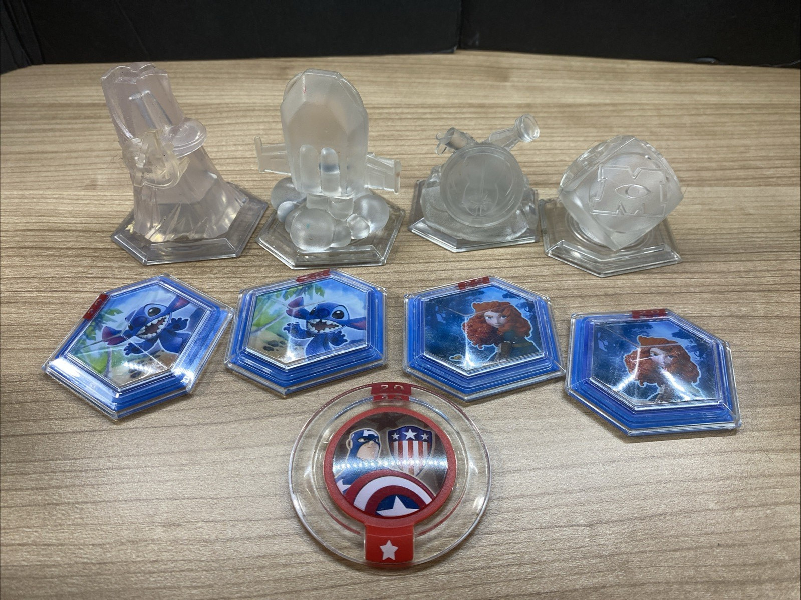 Disney Infinity Figures Token Lot 1.0 2.0 3.0 Marvel Star Wars Lot Bundle