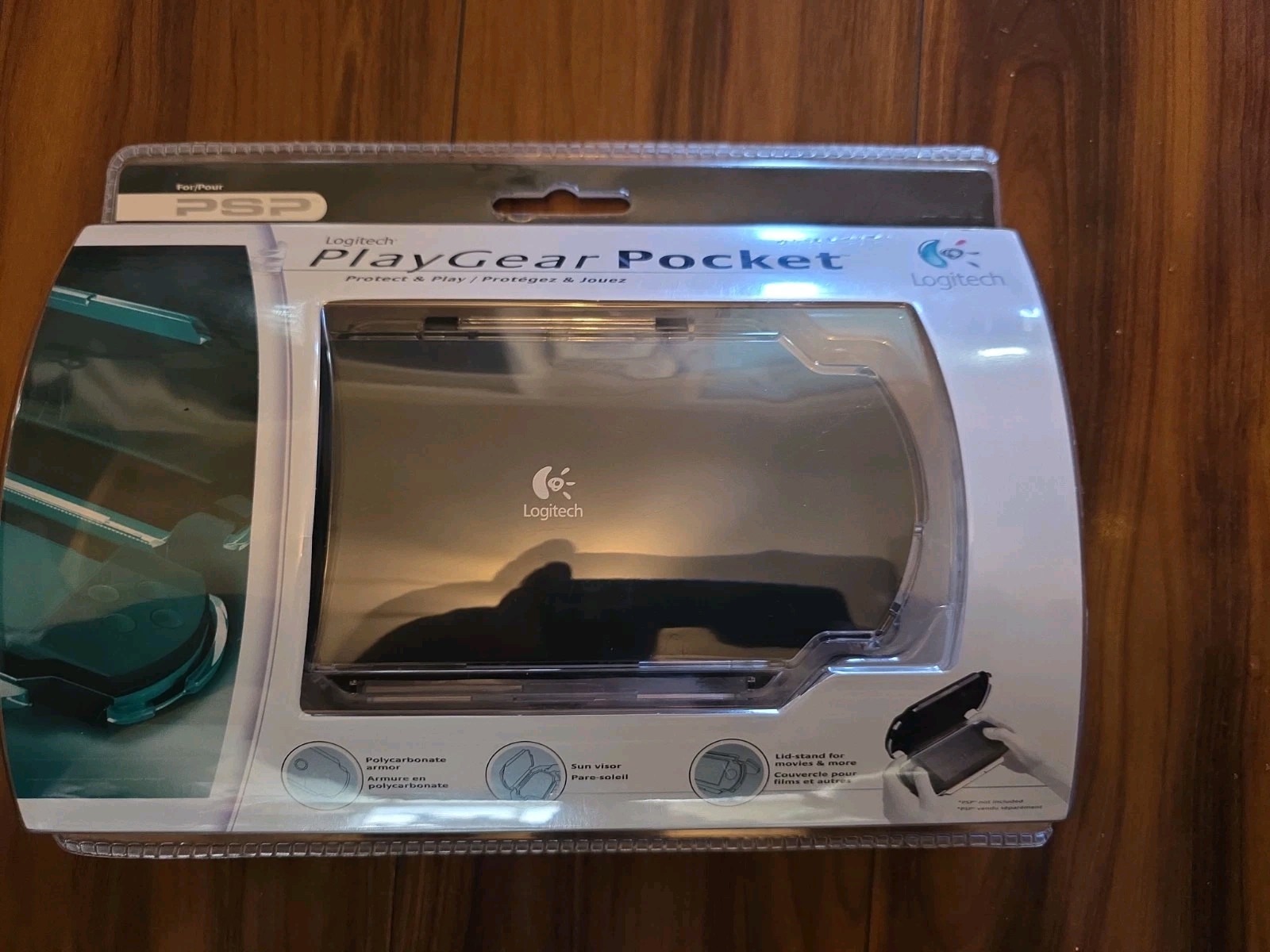 New Logitech Playgear Pocket for PSP UMD Black Case PSP 1000 2000 3000