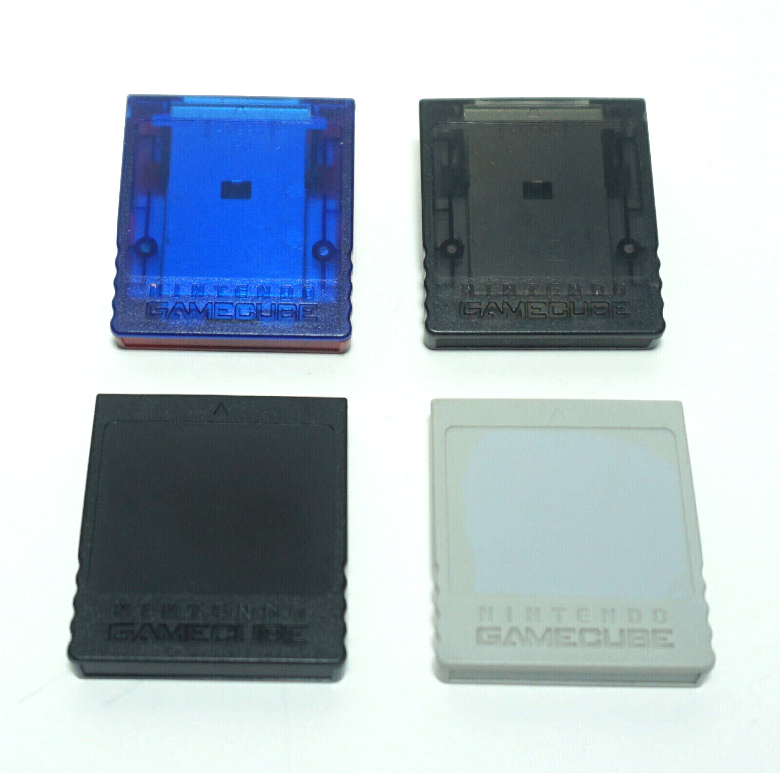 Nintendo Gamecube Memory Card Official OEM 59 251 Block Black Gray – You Pick