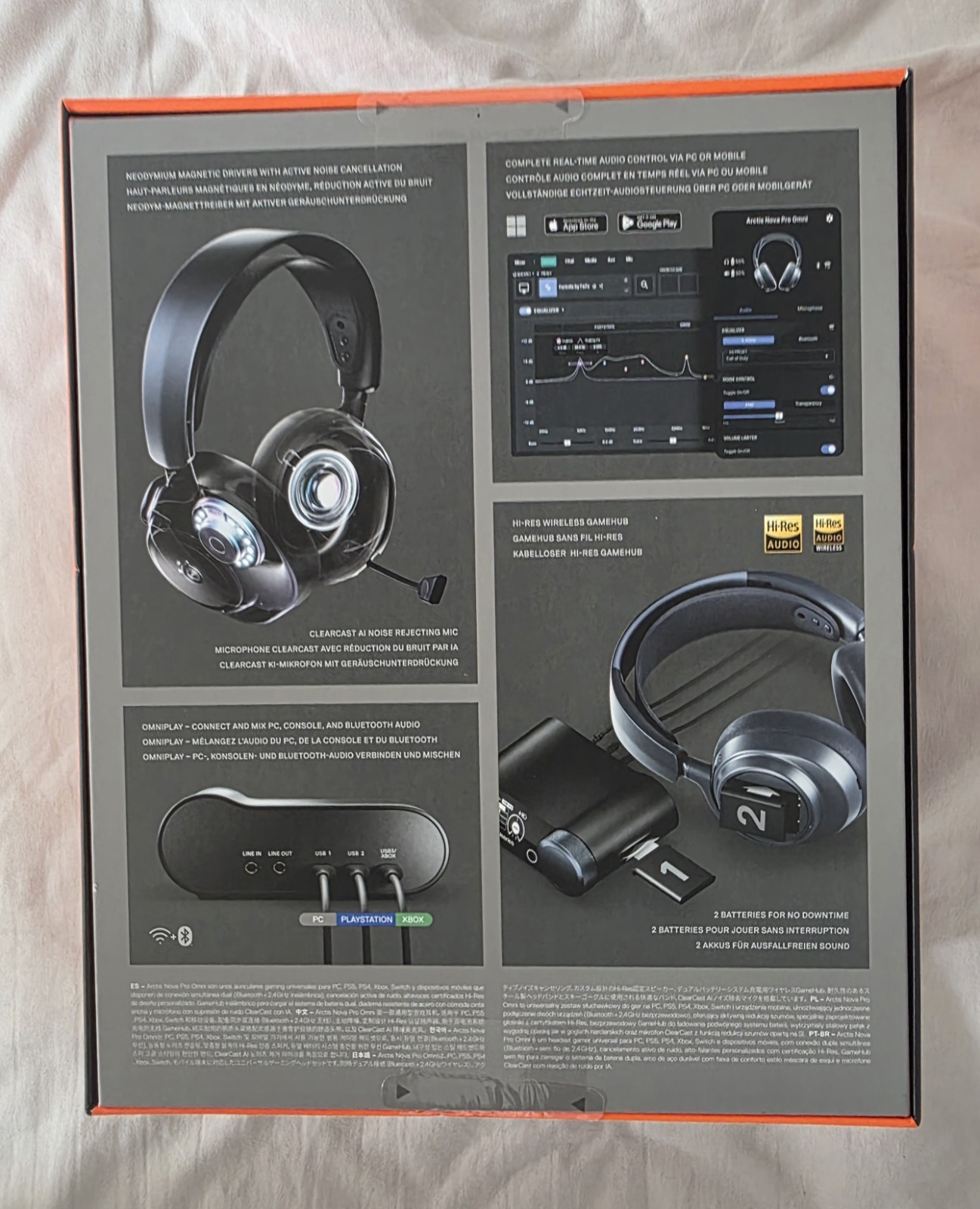 Steelseries Arctis Nova Pro “OMNI” BRAND NEW!!! LOWEST PRICE AVAILABLE!!! NEW!!