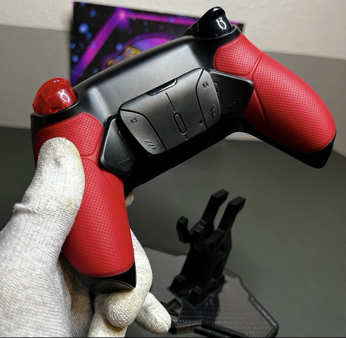 Custom Wireless Controller for PS5 Or PC – Back buttons, Back paddles