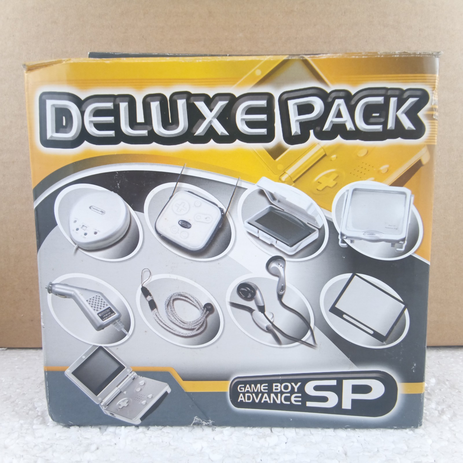Competition Pro Game Boy Advance SP Deluxe Pack Accessory Kit Boxed Set 2005