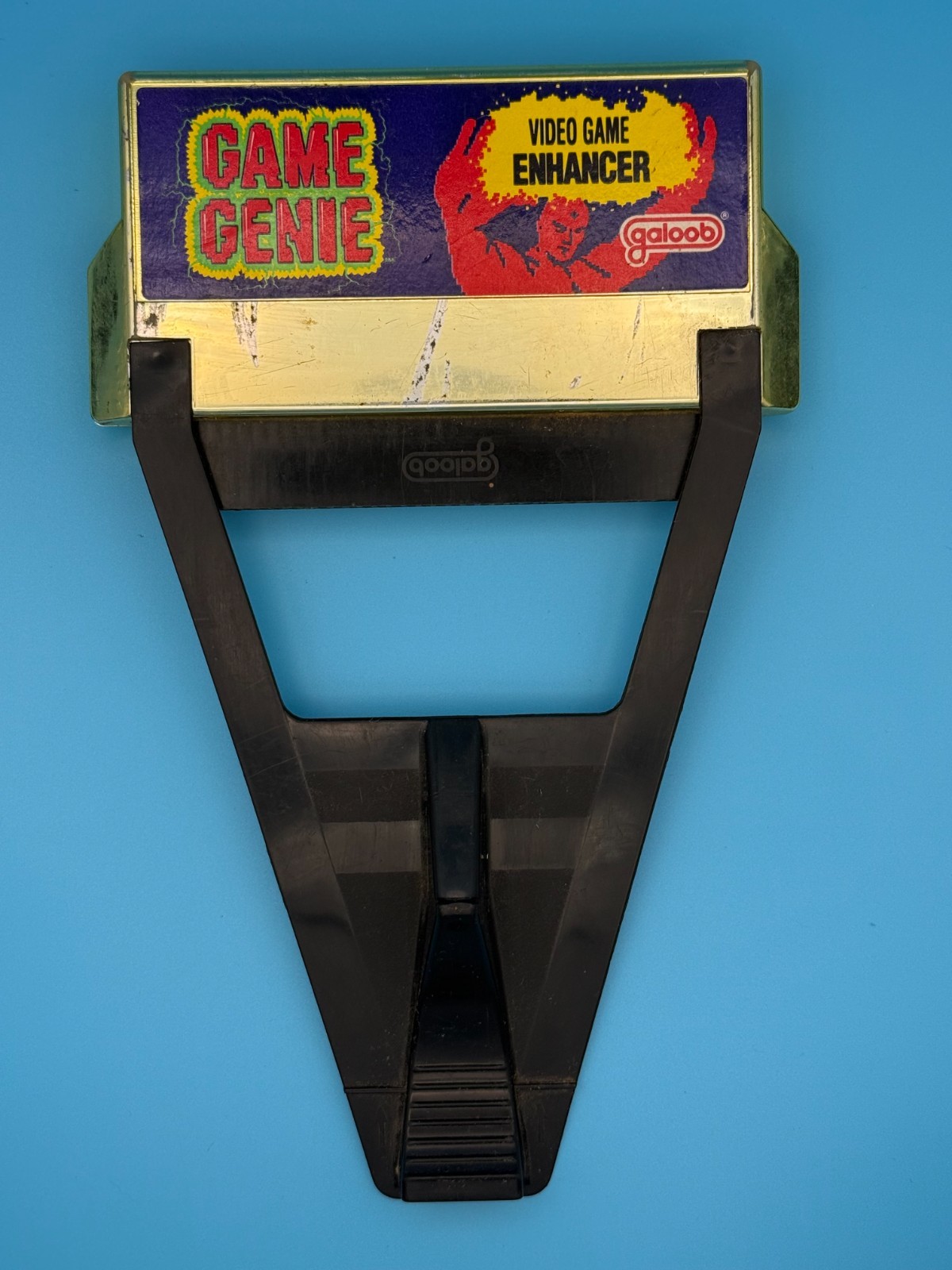 Nintendo NES Game Genie Video Game Enhancer Gold 1990 Vintage – UNTESTED