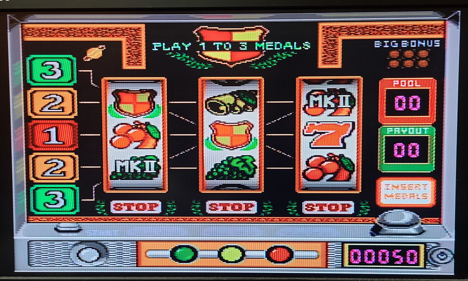 Super Famicom Sammy Pachislot Controller + 3 Games Pachi-Slot Winning Methods
