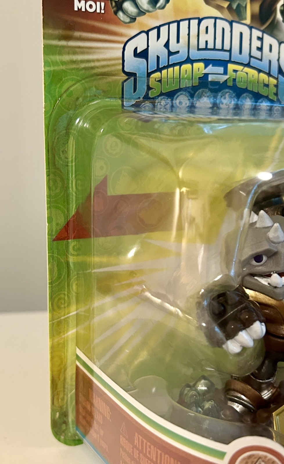 Skylanders – Swap Force – Rabble Rouser 🪨 2013 New/Store Pk. Re-Glued