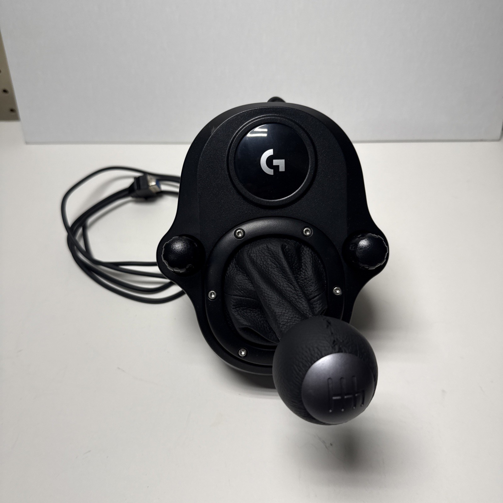 Logitech Driving Force 6-Speed Shifter With Push Down Reverse Open Box