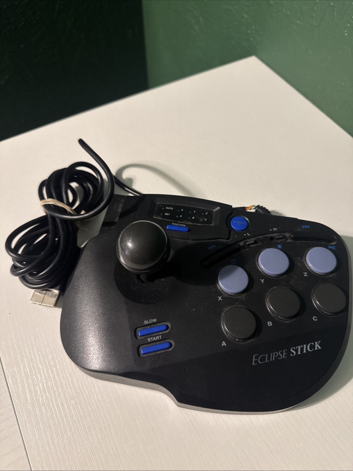 Sega Saturn Interact Eclipse Stick Controller TESTED!