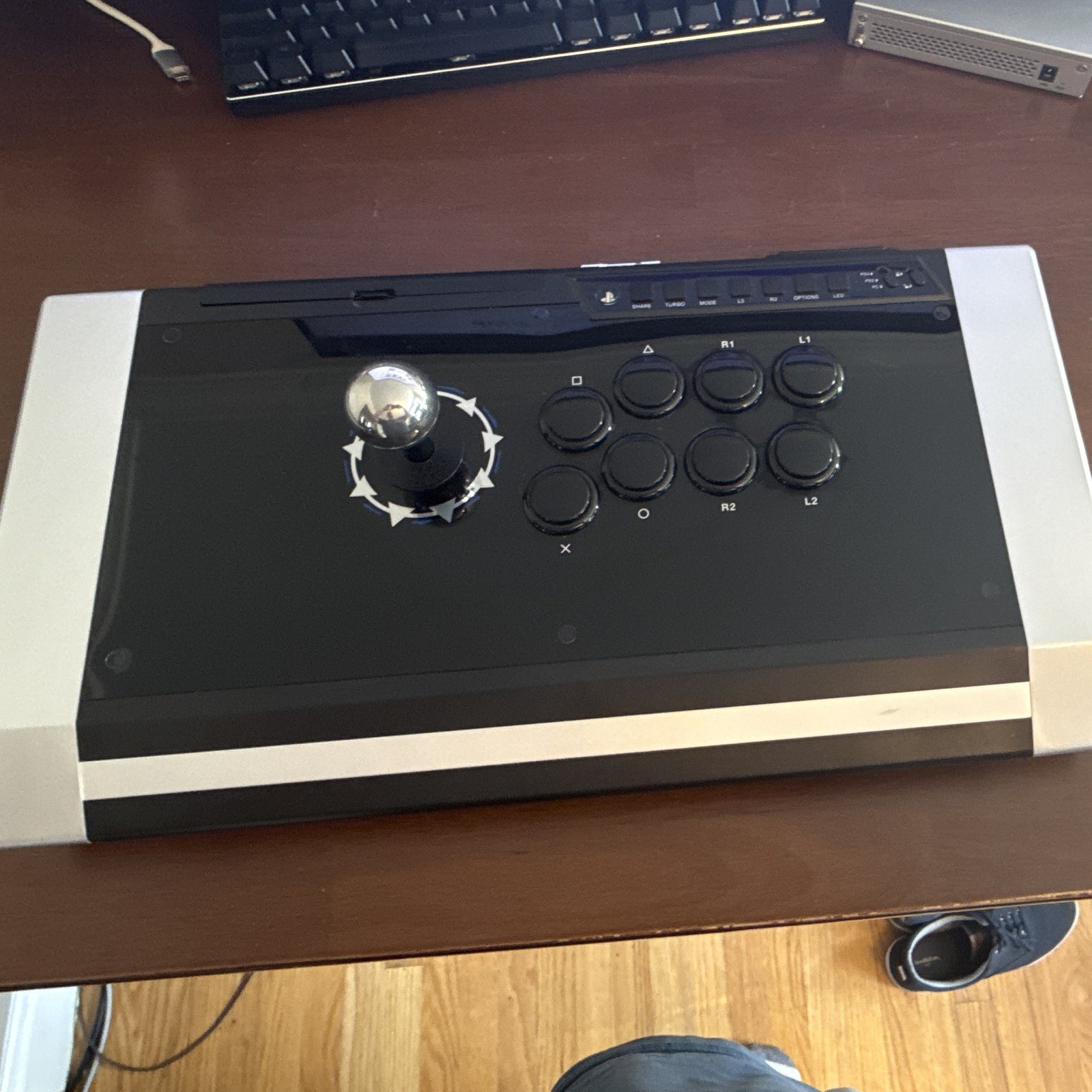 Qanba Obsidian Arcade Fighting Stick for PS4/PS3/PC Wired USB Q3-PS4-01
