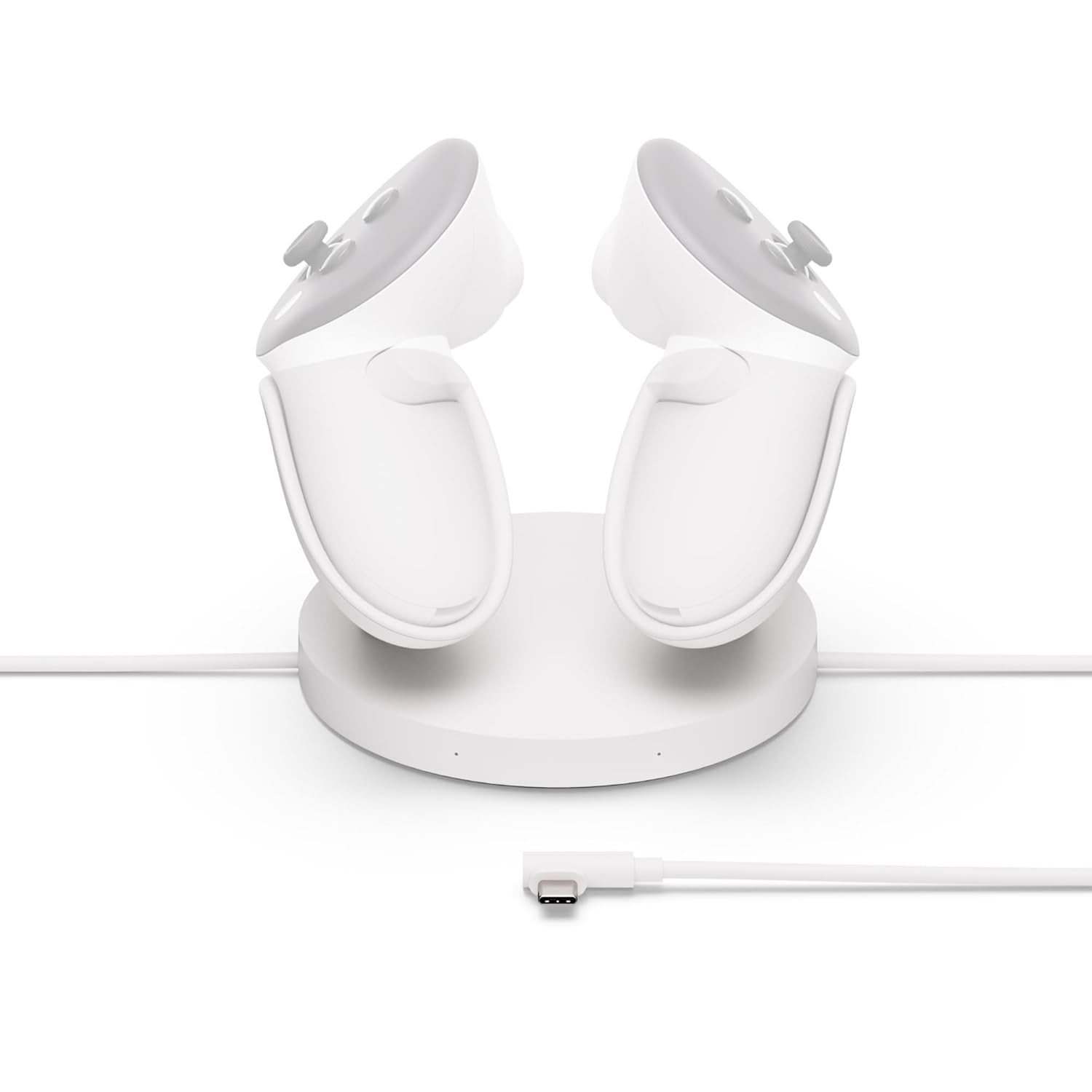 Meta Quest Compact Charging Dock — Works with Meta Quest 3/3S — Extended Headset