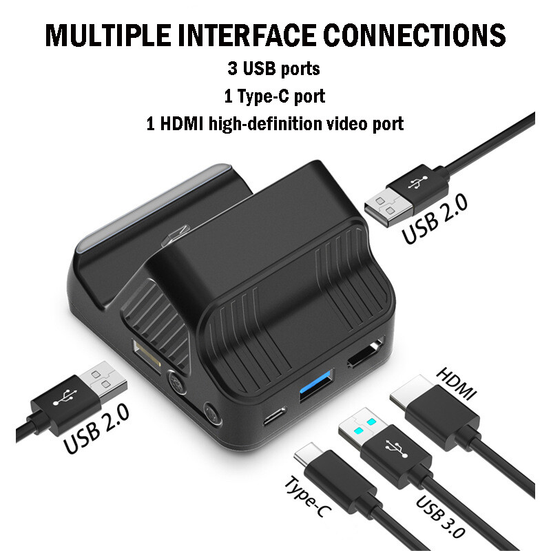Charging Base for Nintendo Switch, Type-c to HDMI Adapter Portable TV Converter