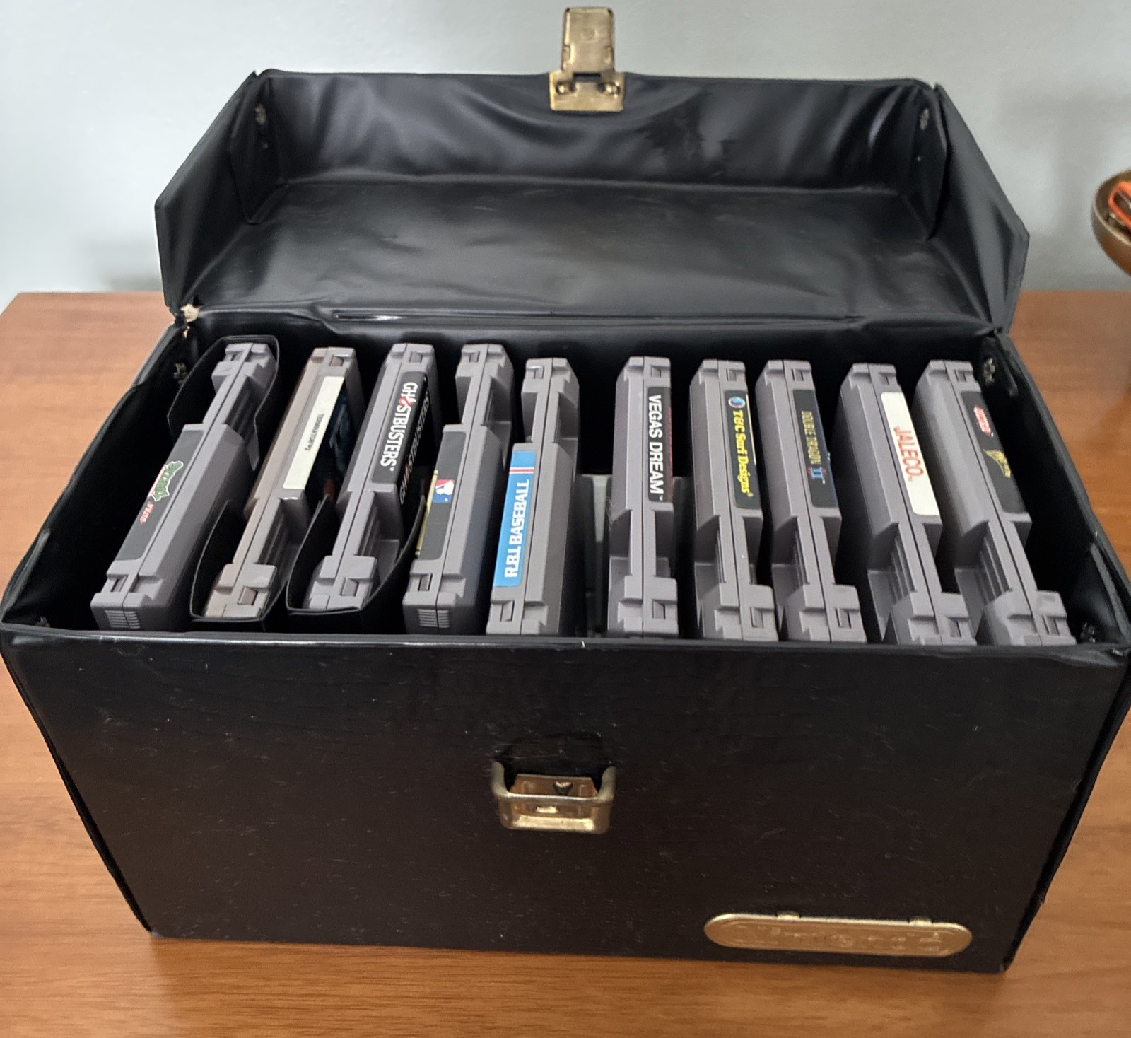 Nintendo NES Game Lot of 10 Vintage Storage Case TESTED – Double Dragon 2 TMNT