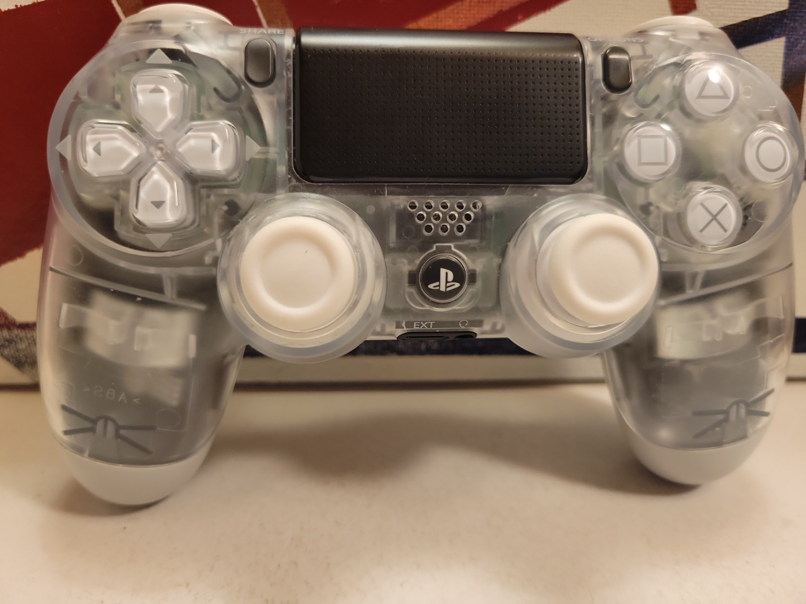 Mouse Click Sony DualShock 4 Controller PlayStation 4 PS4 – Custom Crystal