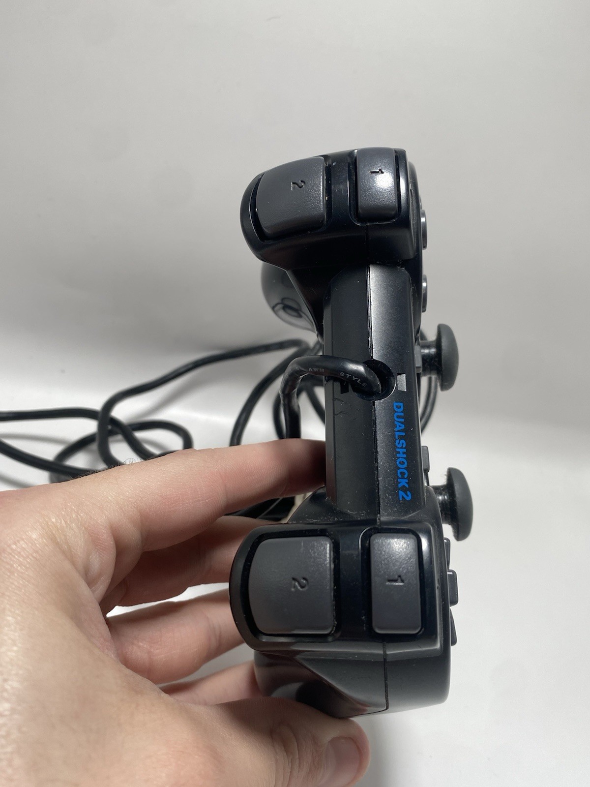 Black Dual Shock 2 Controller Official Sony PlayStation 2 PS2 SCPH-10010