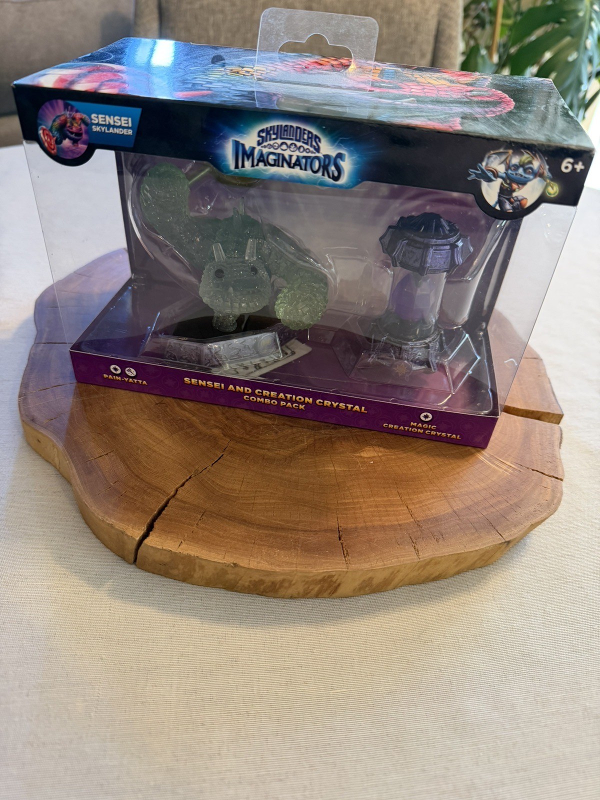 Skylanders Imaginators Rock Candy Pain Yatta Sensei And Creation Crystal