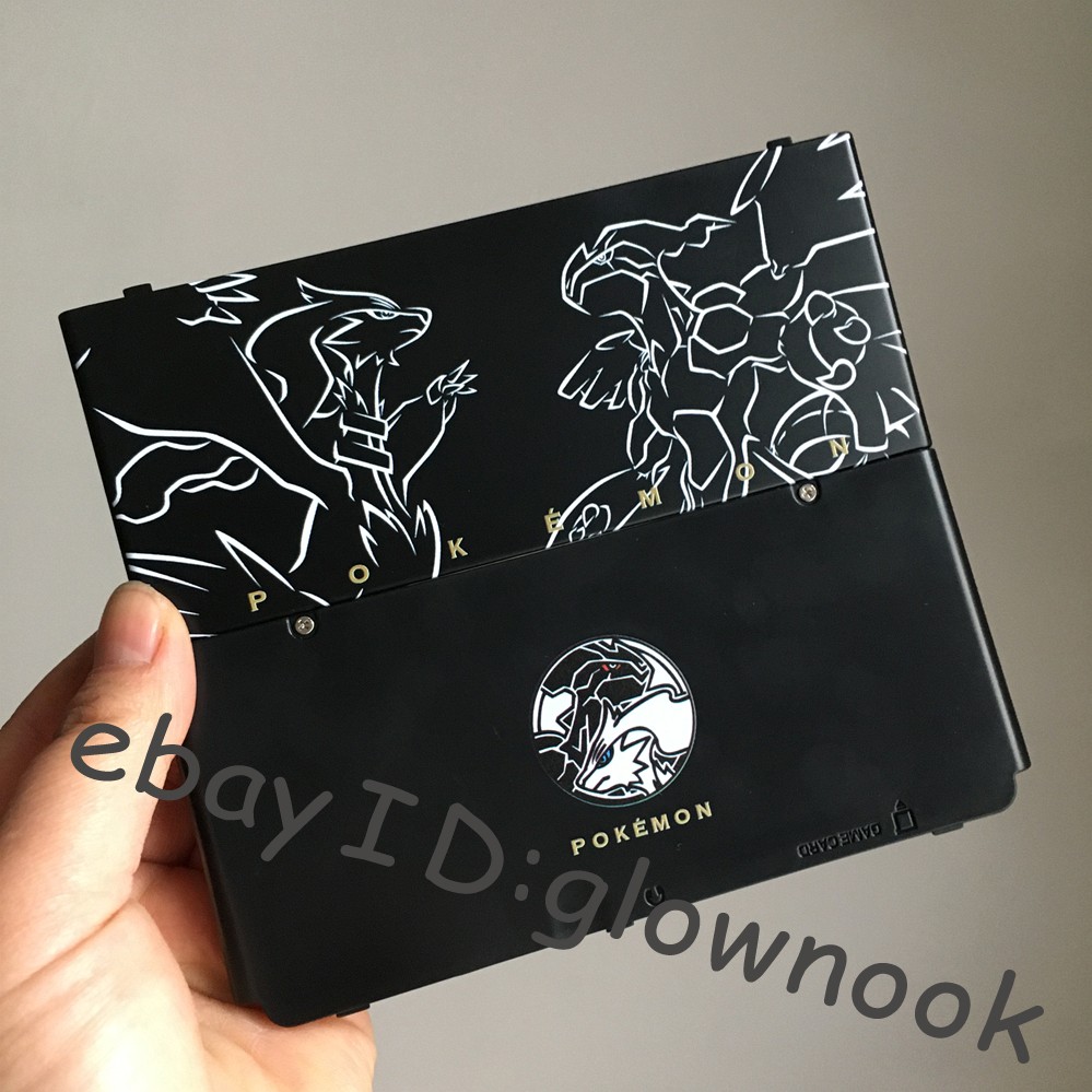 Pokémon Reshiram Zekrom Nintendo NEW 3DS Console Replacement Shell Rare!Hot