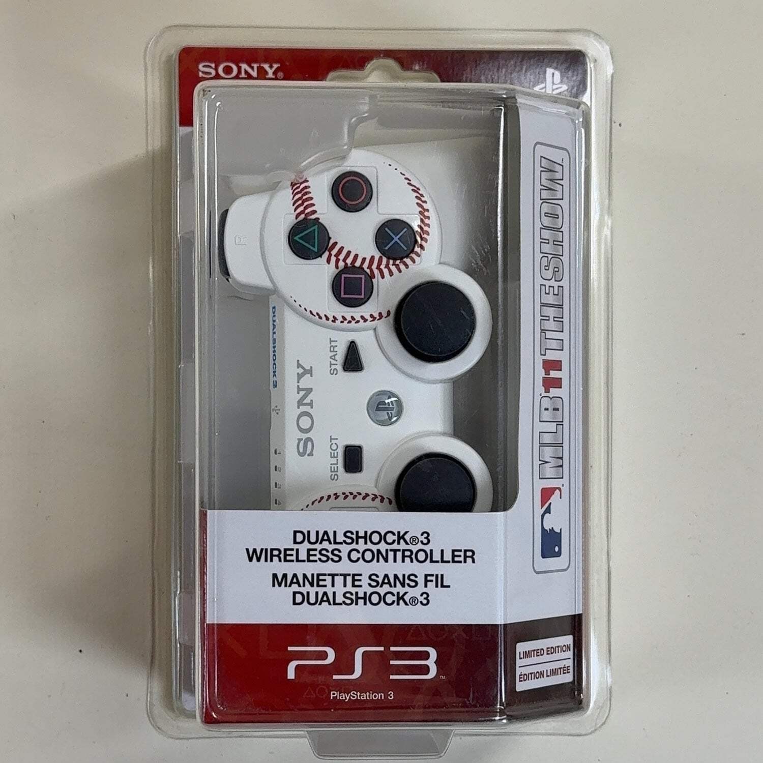 New Sony PlayStation 3 DualShock 3 Wireless Controller MLB 11 The Show Edition