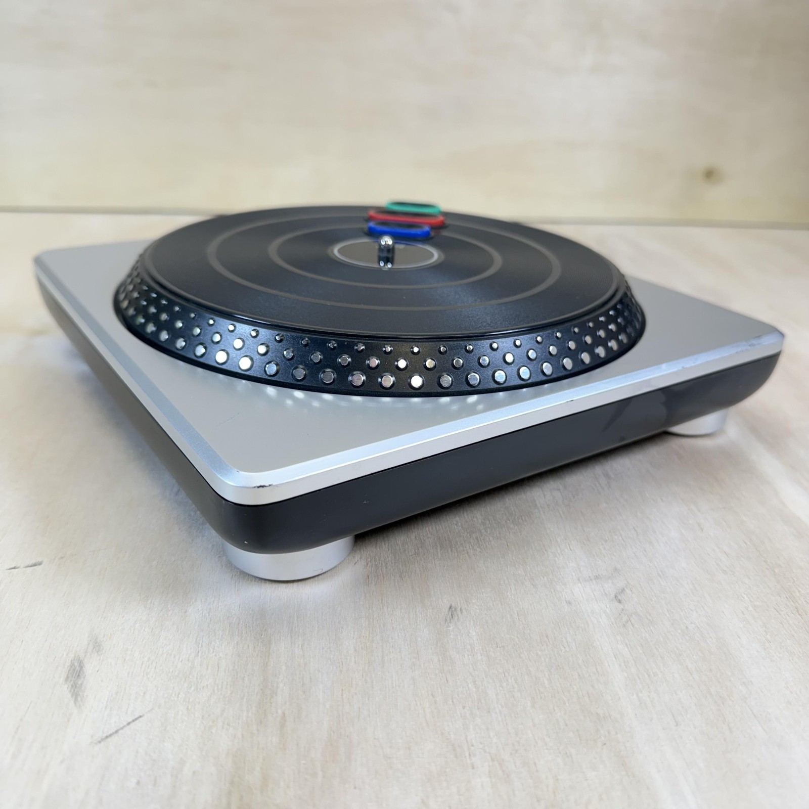 DJ Hero Silver Wireless Turntable Replacement Only For Xbox 360, Wii, PS2, PS3