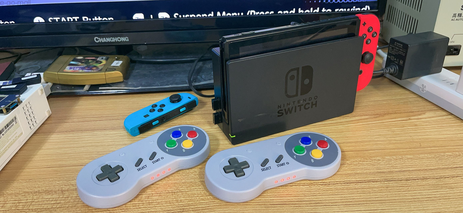 Wireless SNES Switch Controller for Switch ONLINE Steam PC Windows Respberry