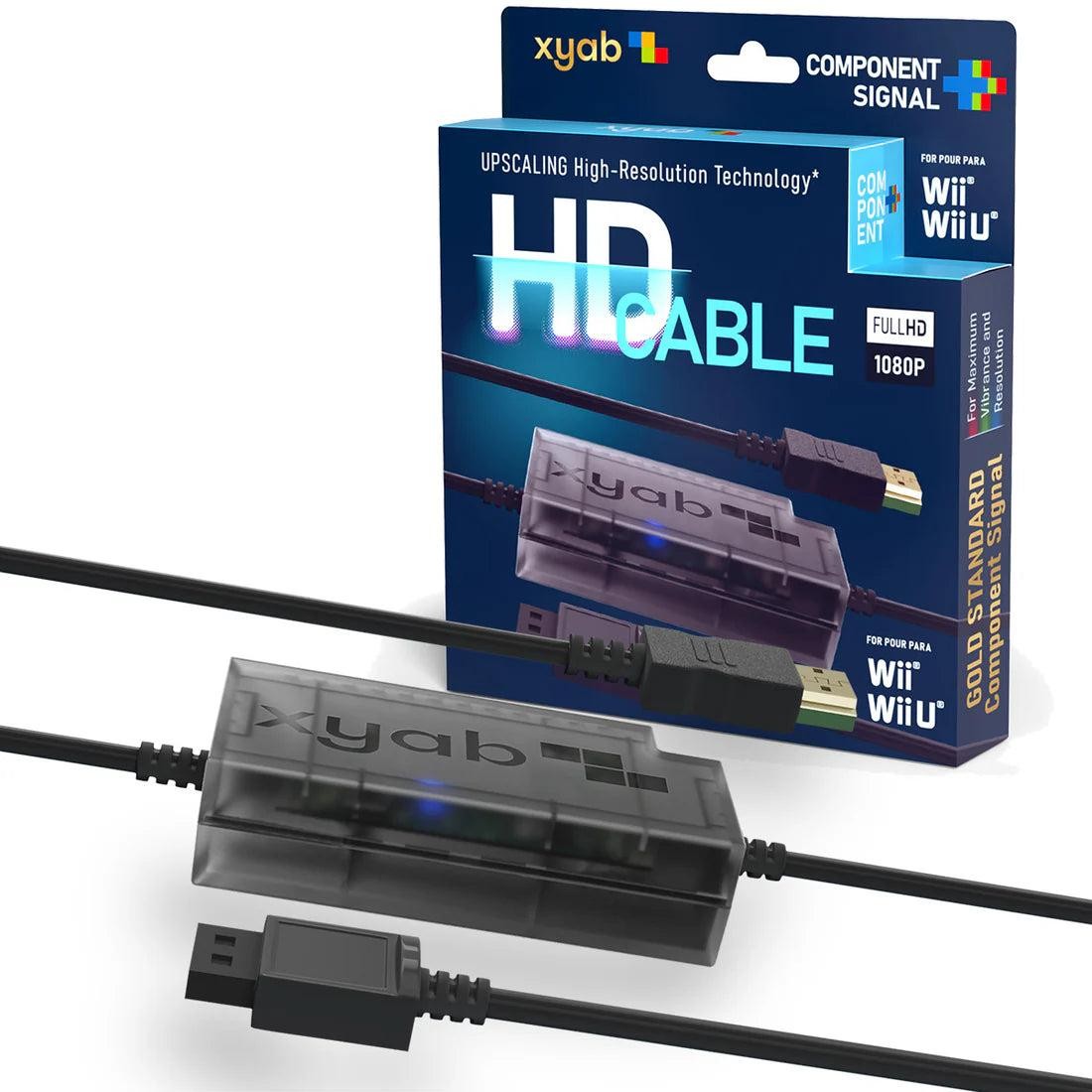 1080p HDMI Adapter Cable (Console to HDTV) – Nintendo Wii AV TV Video Cord, New