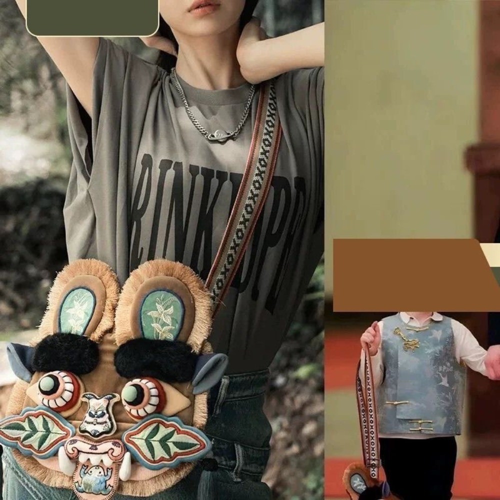 Chinese Bag Hand Carrying Tiger Head Bag Same with Musk’s Son