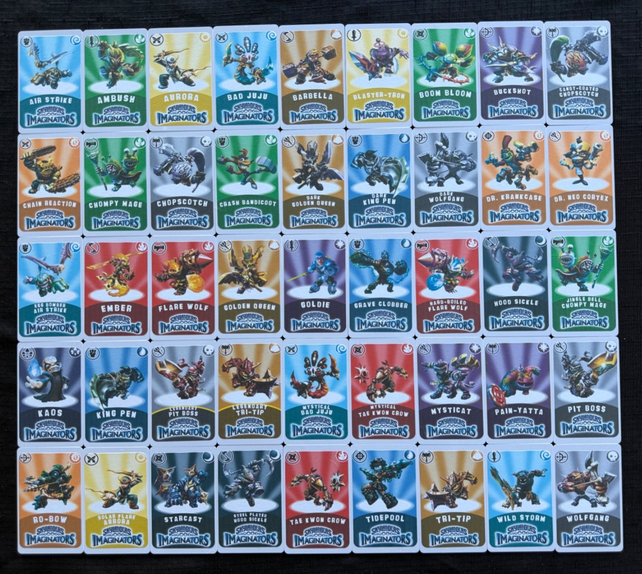 Skylanders Imaginators Complete Set Of 85 NFC Cards / Crystals / Chests Switch