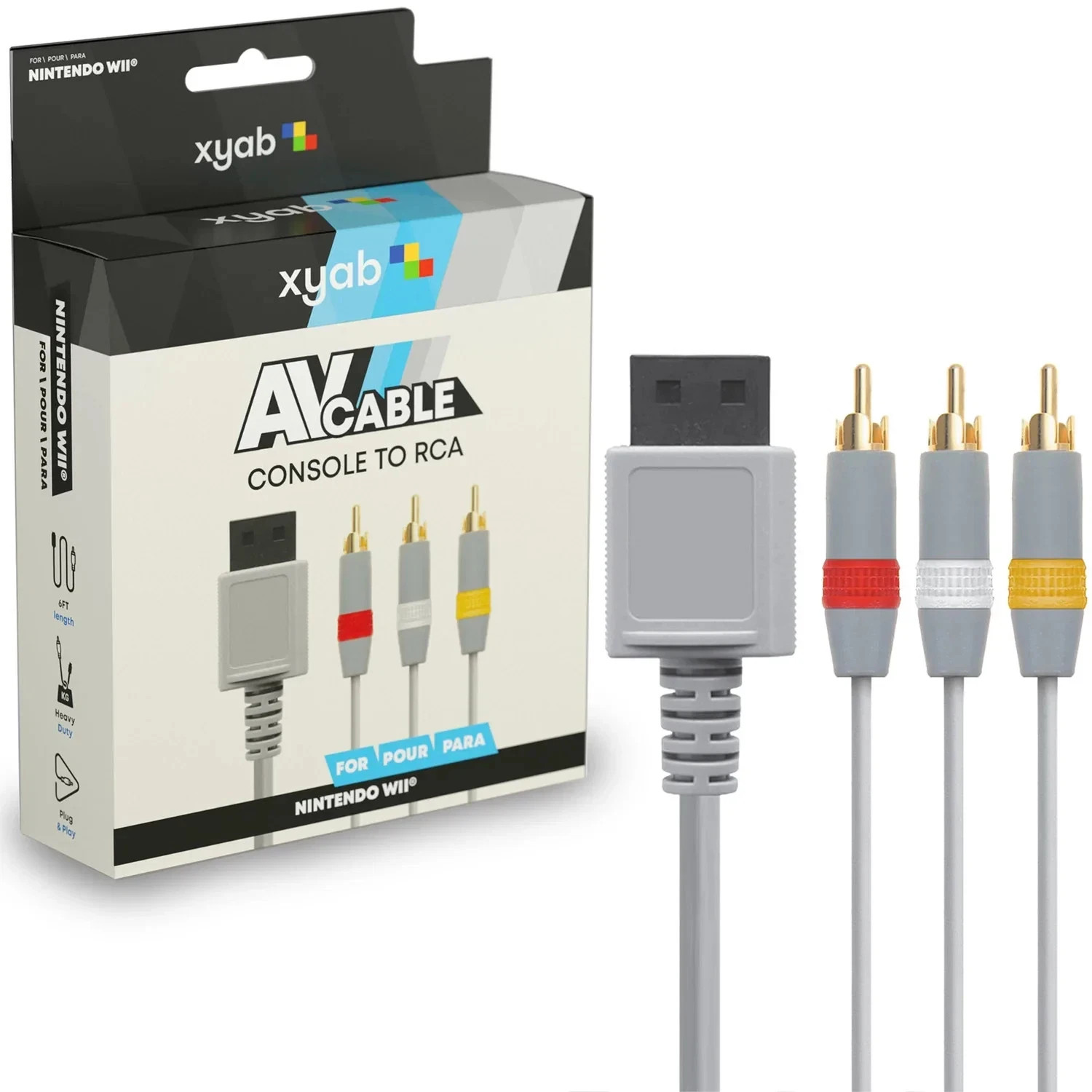 Wii AV Cable Console to RCA