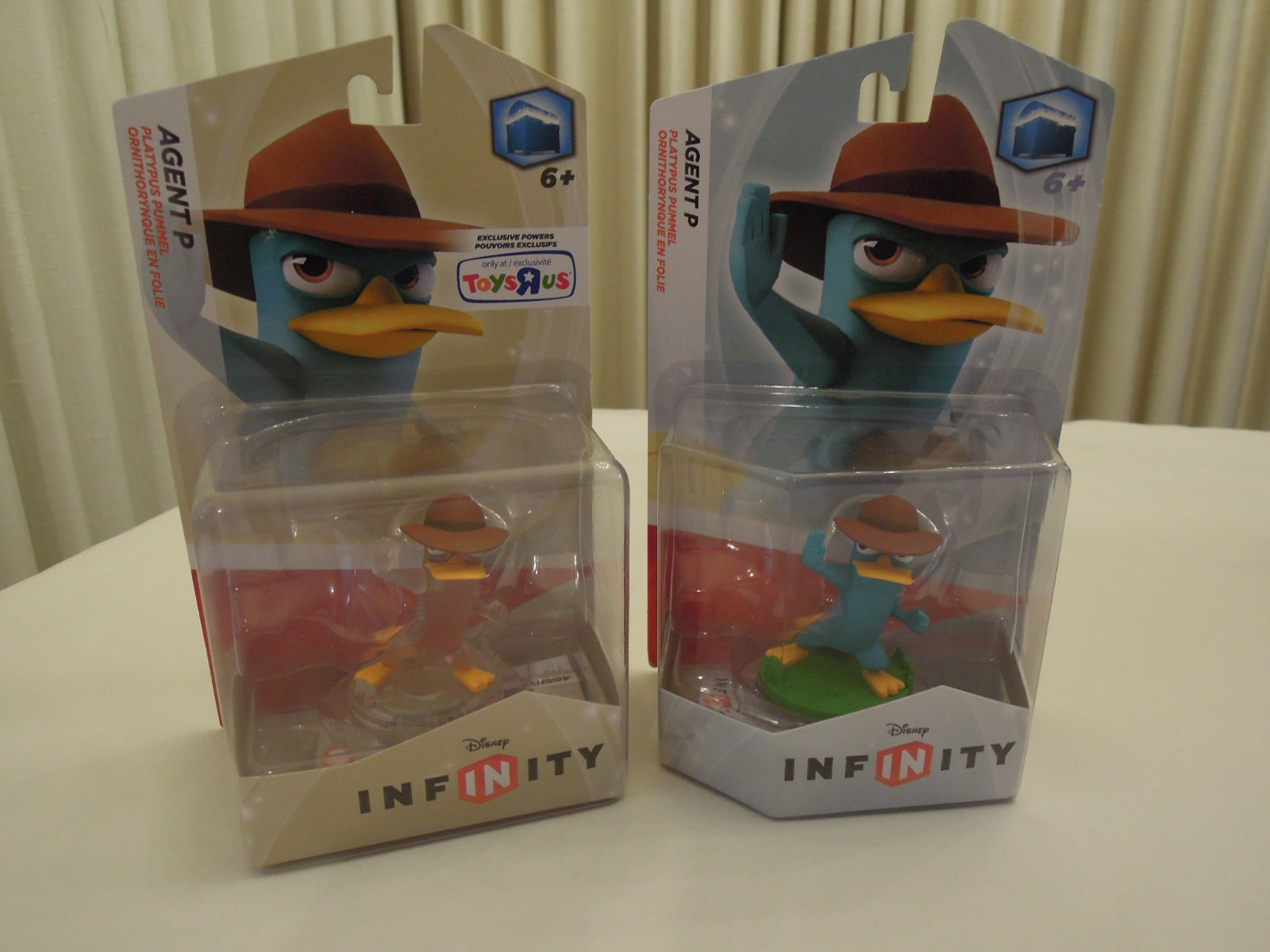 Disney Infinity Agent P Crystal and Blue 2 Figure Set / Bundle / Lot New In Box