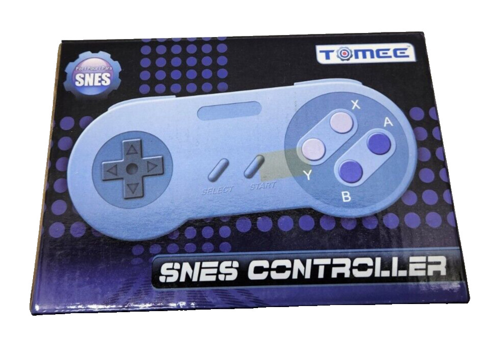 Brand New Tomee controller for Super Nintendo SNES