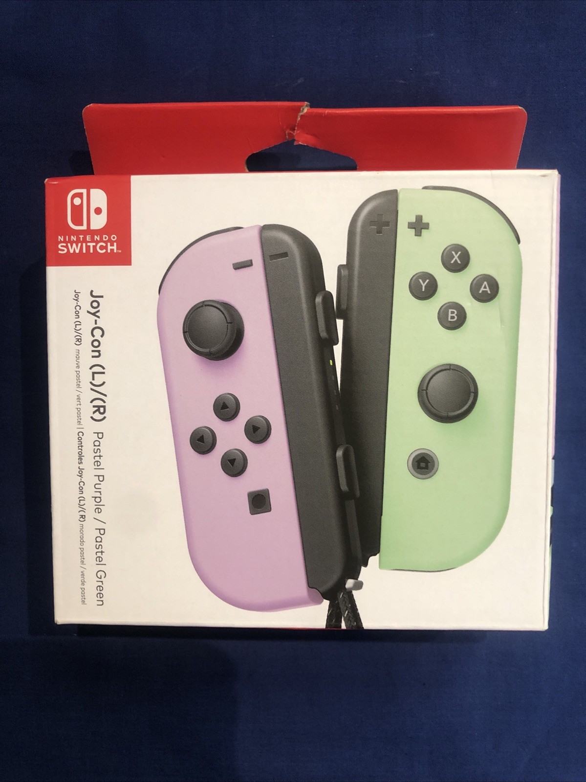 Nintendo Switch Joy-Con (L)/(R) – Pastel Purple/Pastel Green Brand New!!!