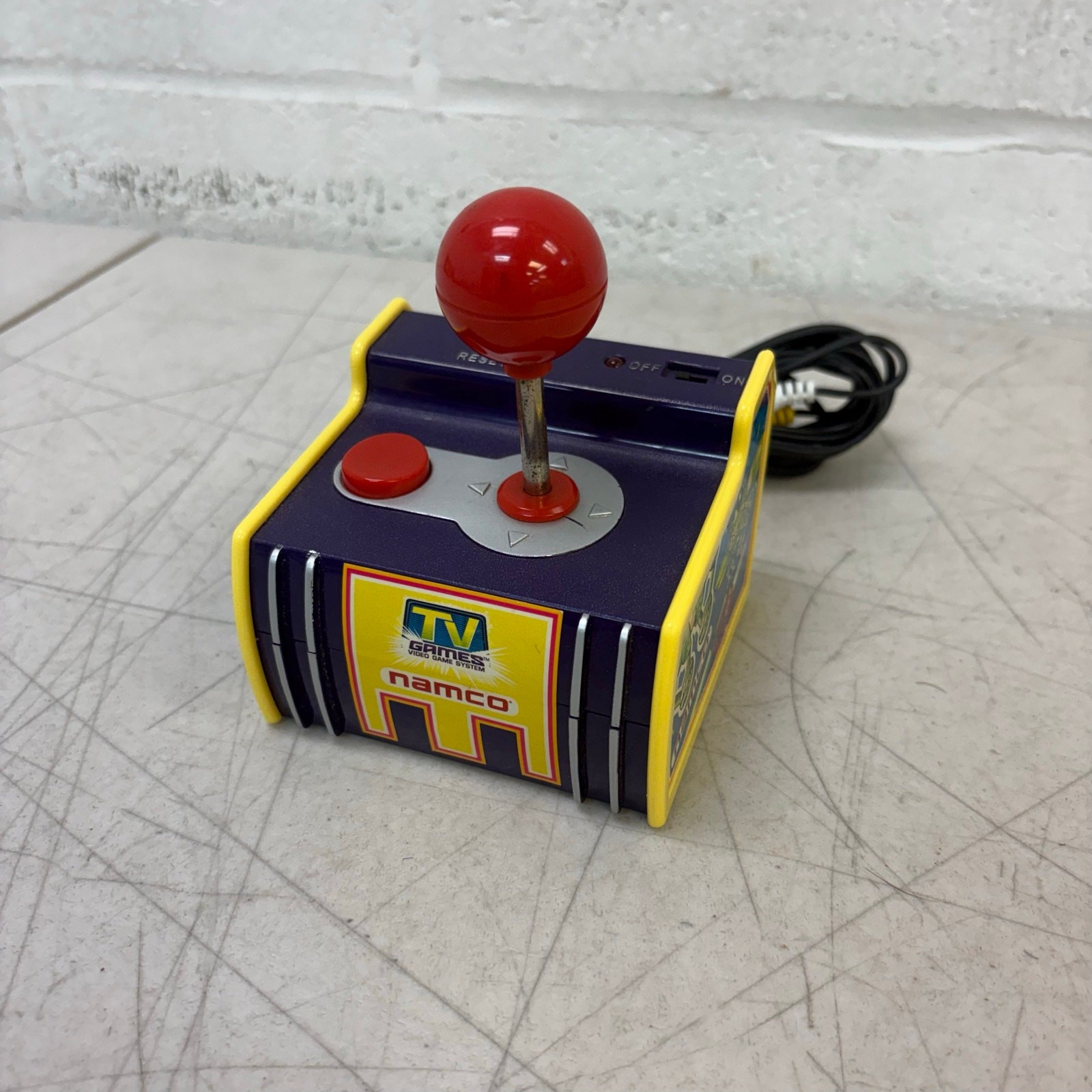 Namco 5-In-1 Plug N Play TV Video Arcade Games Pac-Man Jakks Pacific 2003