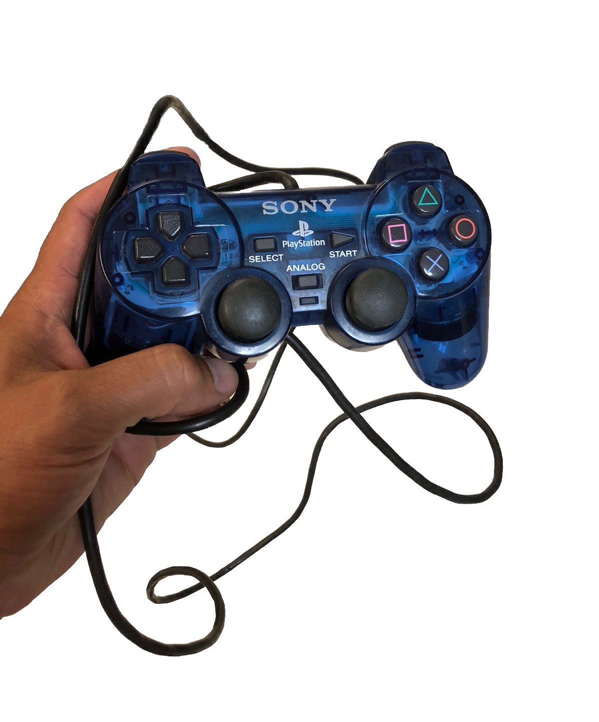 Sony PlayStation 2 Dual Shock 2 Controller Clear