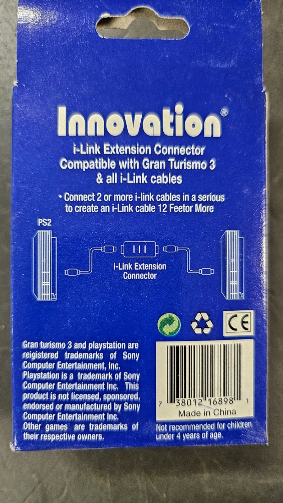FIREWIRE I-LINK Extension CABLE IEEE 1394 4pin PS2 New