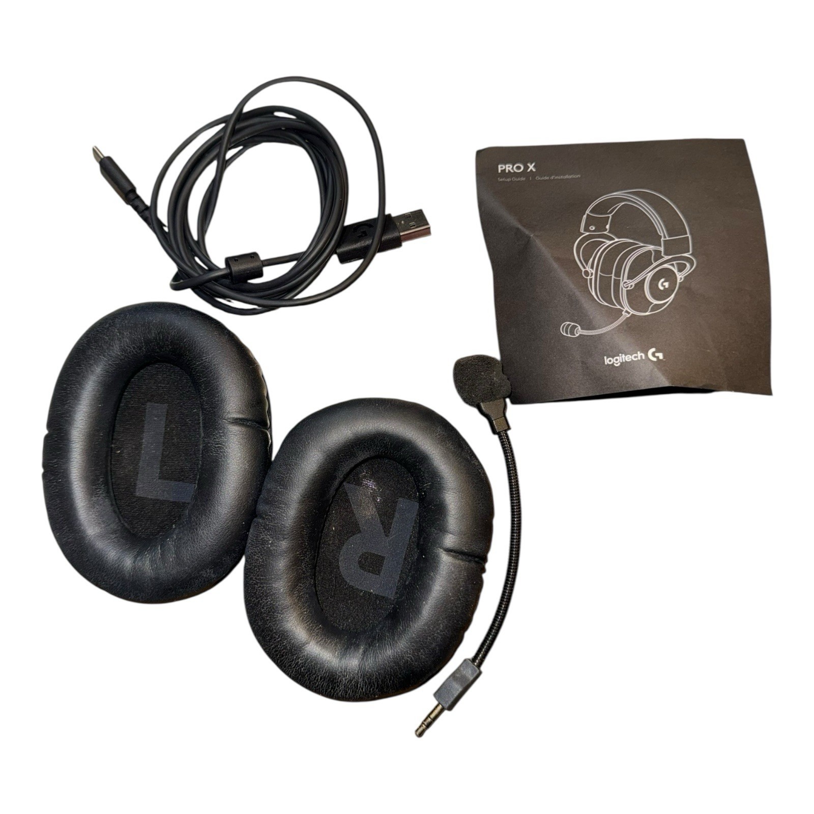 Logitech G PRO X Wireless Lightspeed Gaming Headset – Black (Missing USB)