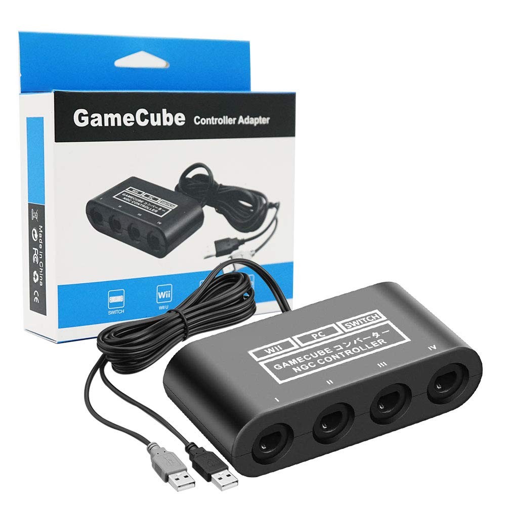 Gamecube Controller Adapter for Switch /OLED /Switch 2, Gamecube Adapter Comp…