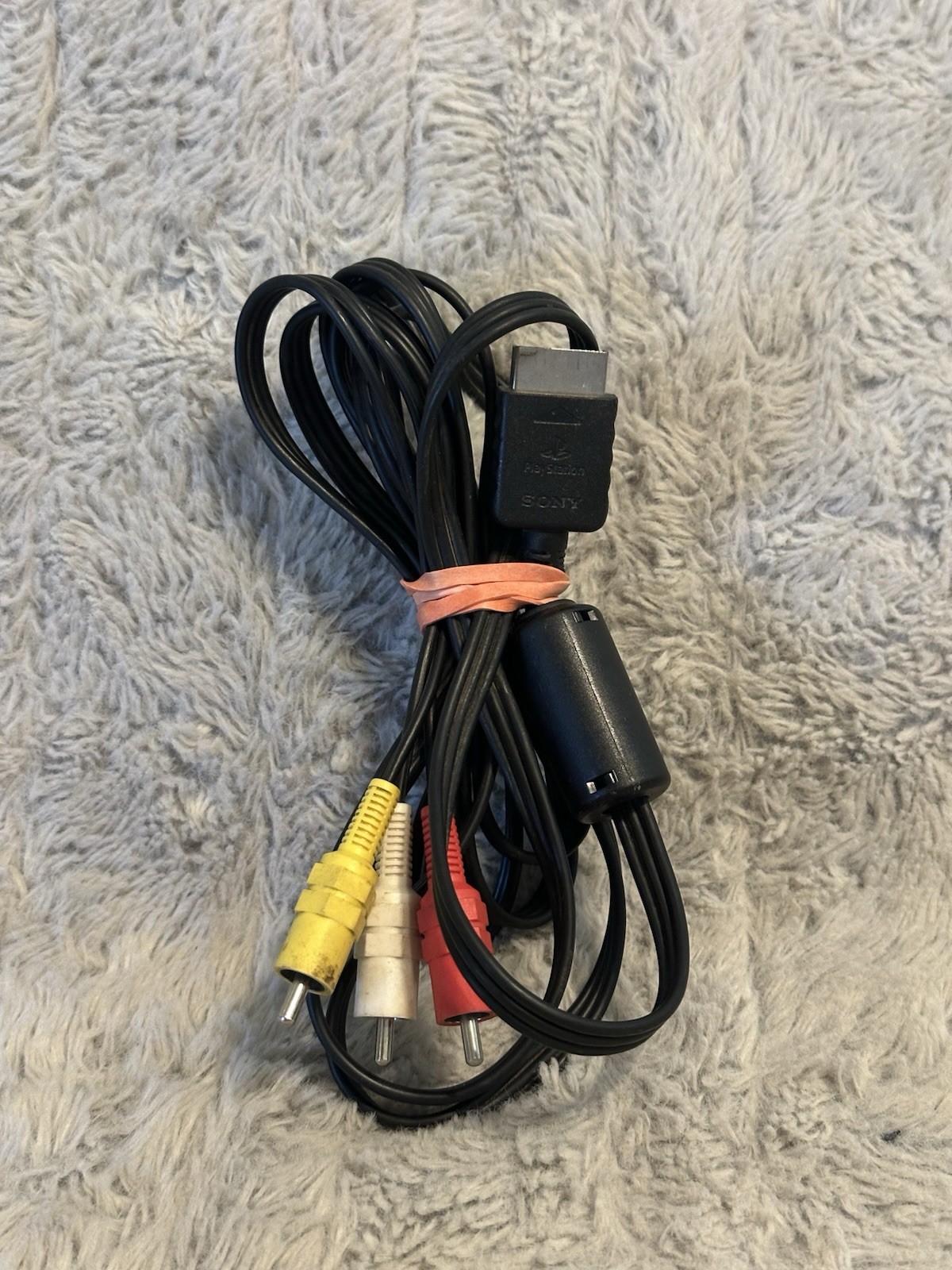 Genuine Official OEM RCA AV Sony Playstation 1 2 3 PS1 PS2 PS3 Audio Video Cable