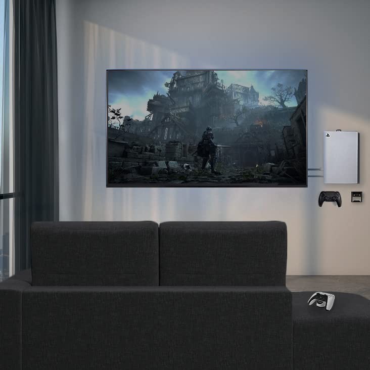 Steel Wall Mount Bracket Designed for PS5 Gaming Console, Vertical Display fo…