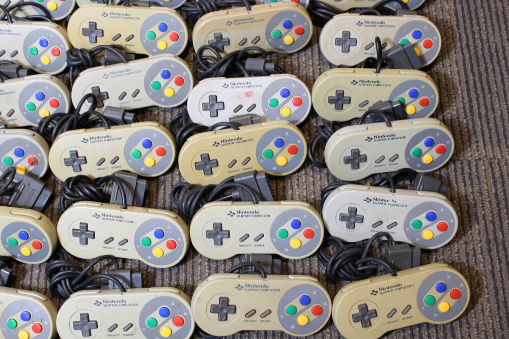 WHOLESALE Lot of 50 Nintendo Super Famicom Controller OEM SFC SNES UNTESTED