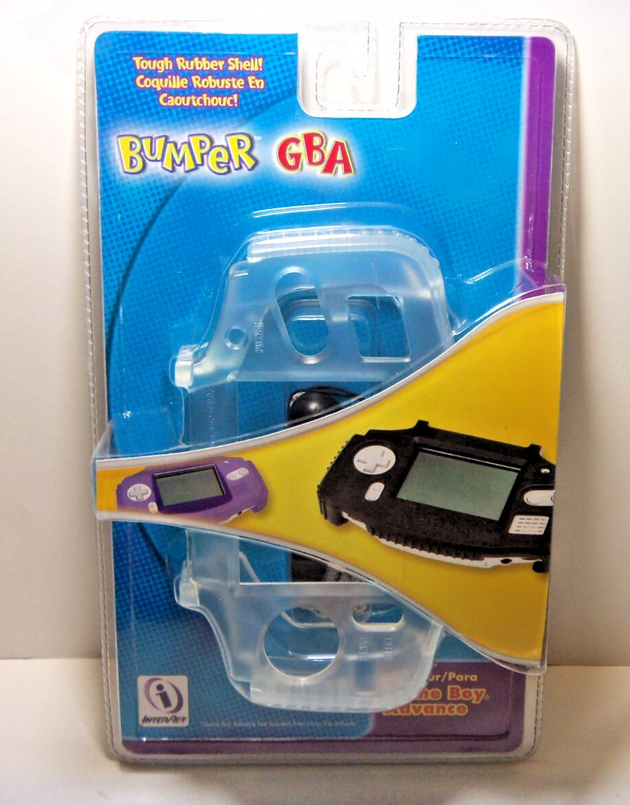 BUMPER GBA FOR NINTENDO GAME BOY ADVANCE (POLAR BEAR WHITE) 2001 INTERACT NEW