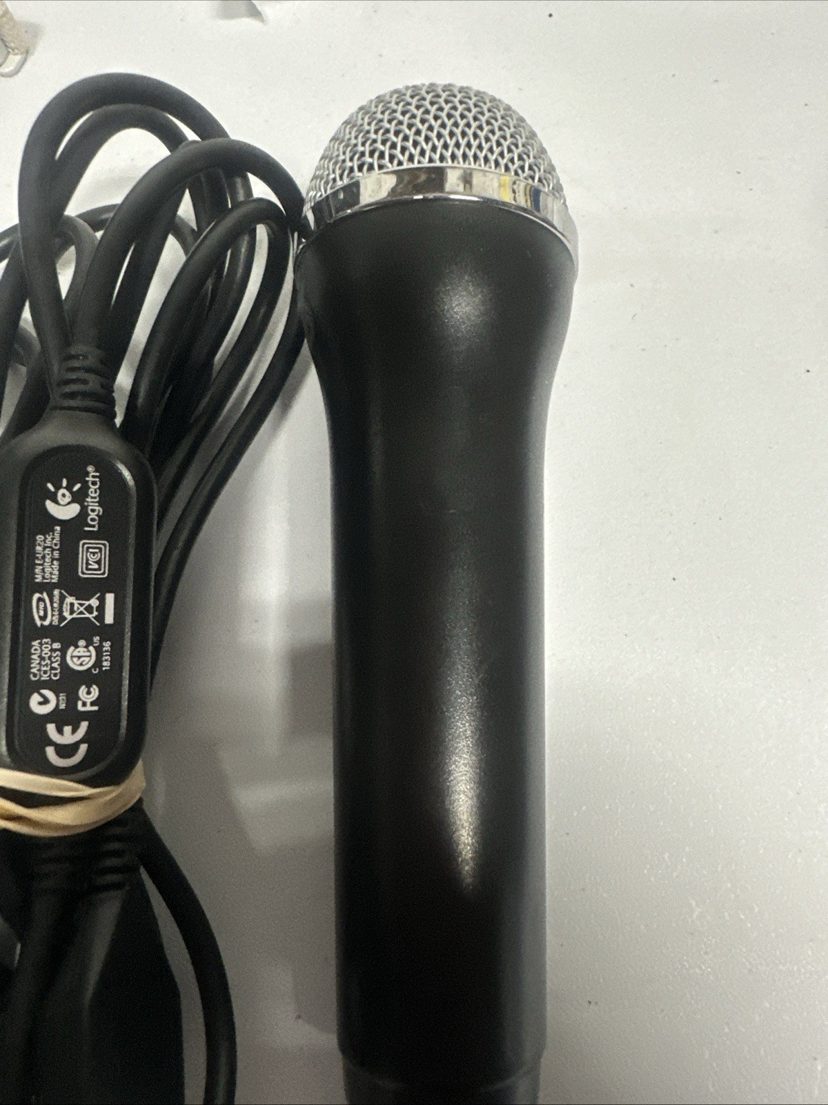 Logitech Rock Band Microphone E-UR20 Xbox 360 Wii PS3 PS4 PC USB