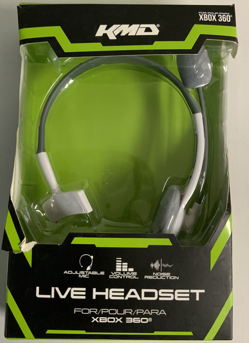 ✅ Live Wired Headset for Xbox 360 KMD, ‼️SEE PICTURES ‼️