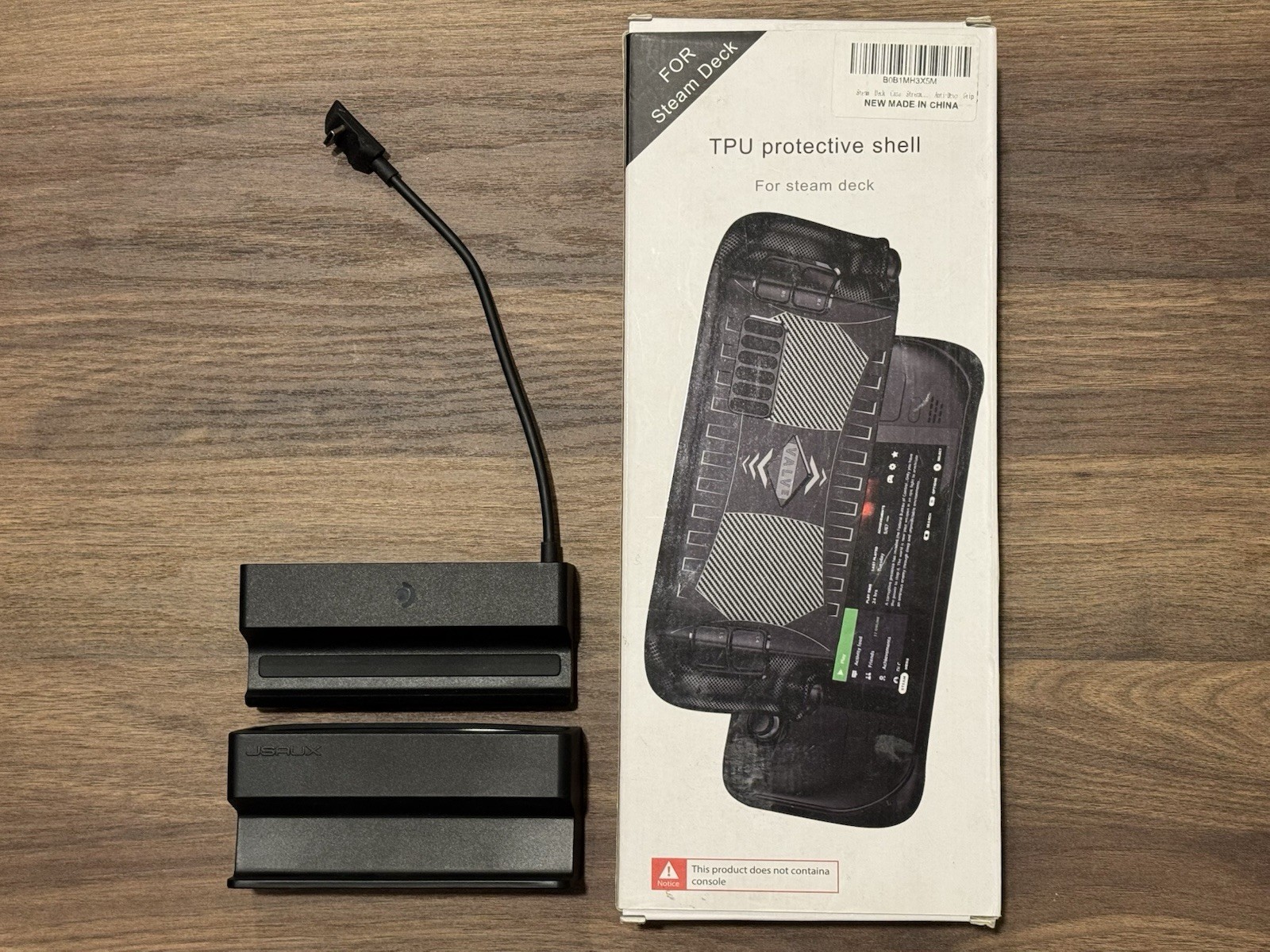 Valve Steam Deck Docking Station w/ JSAUX Protective Case + TPU Protective Shell