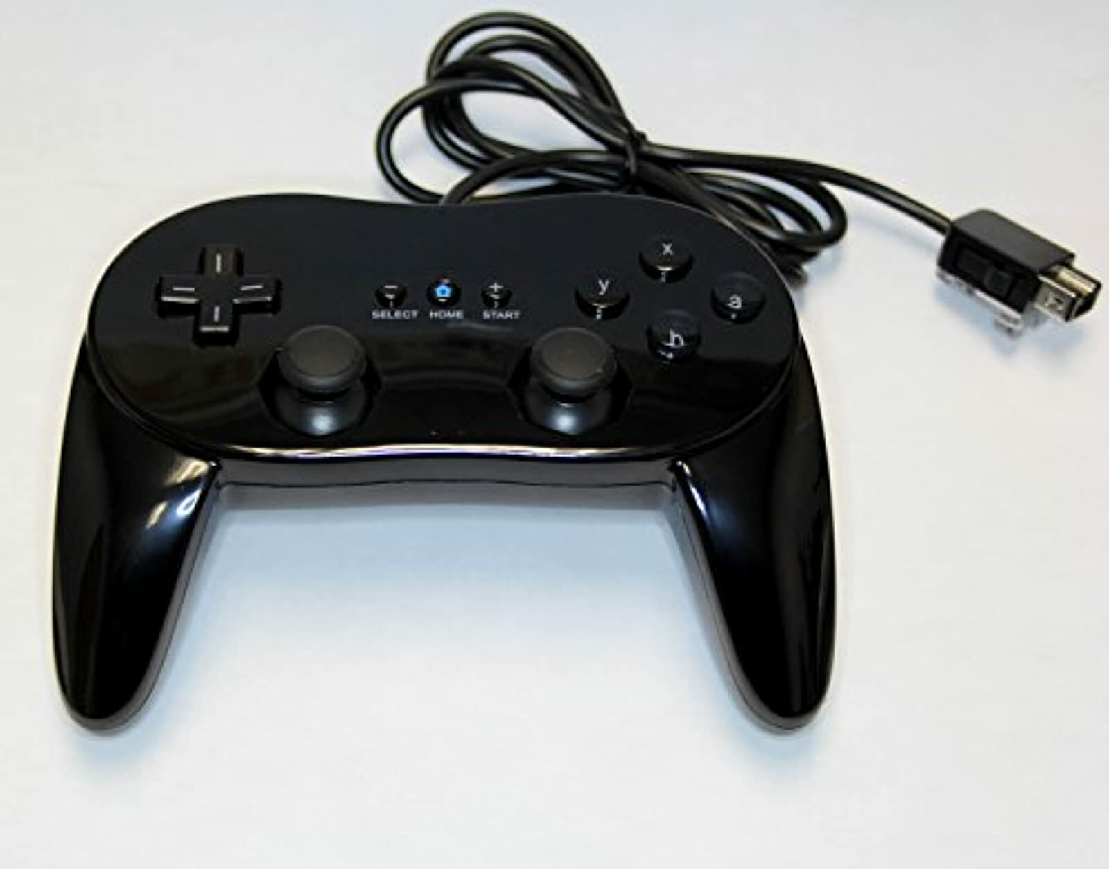 Wii And Wii U Replacement Pro Controller Black By Mars Devices Gamepad Wii