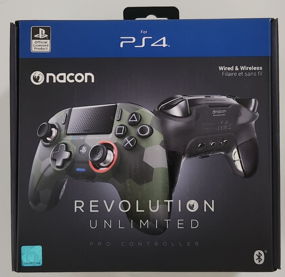 Nacon Revolution Pro Unlimited PlayStation 4 Controller – Camo Green (EU)