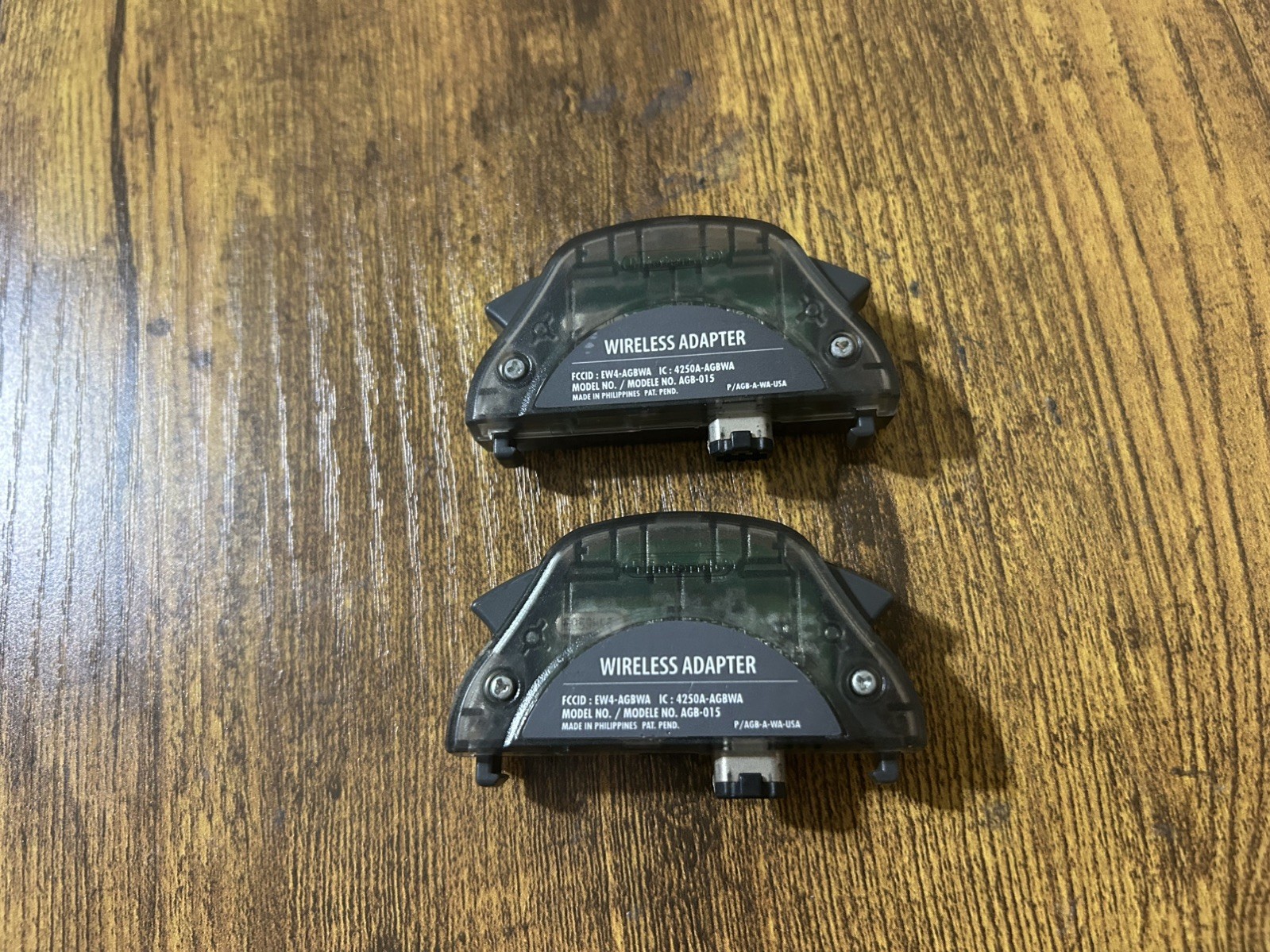 2 Wireless Adapters AGB-015 USA Nintendo Game Boy Advance Tested Works Pokemon
