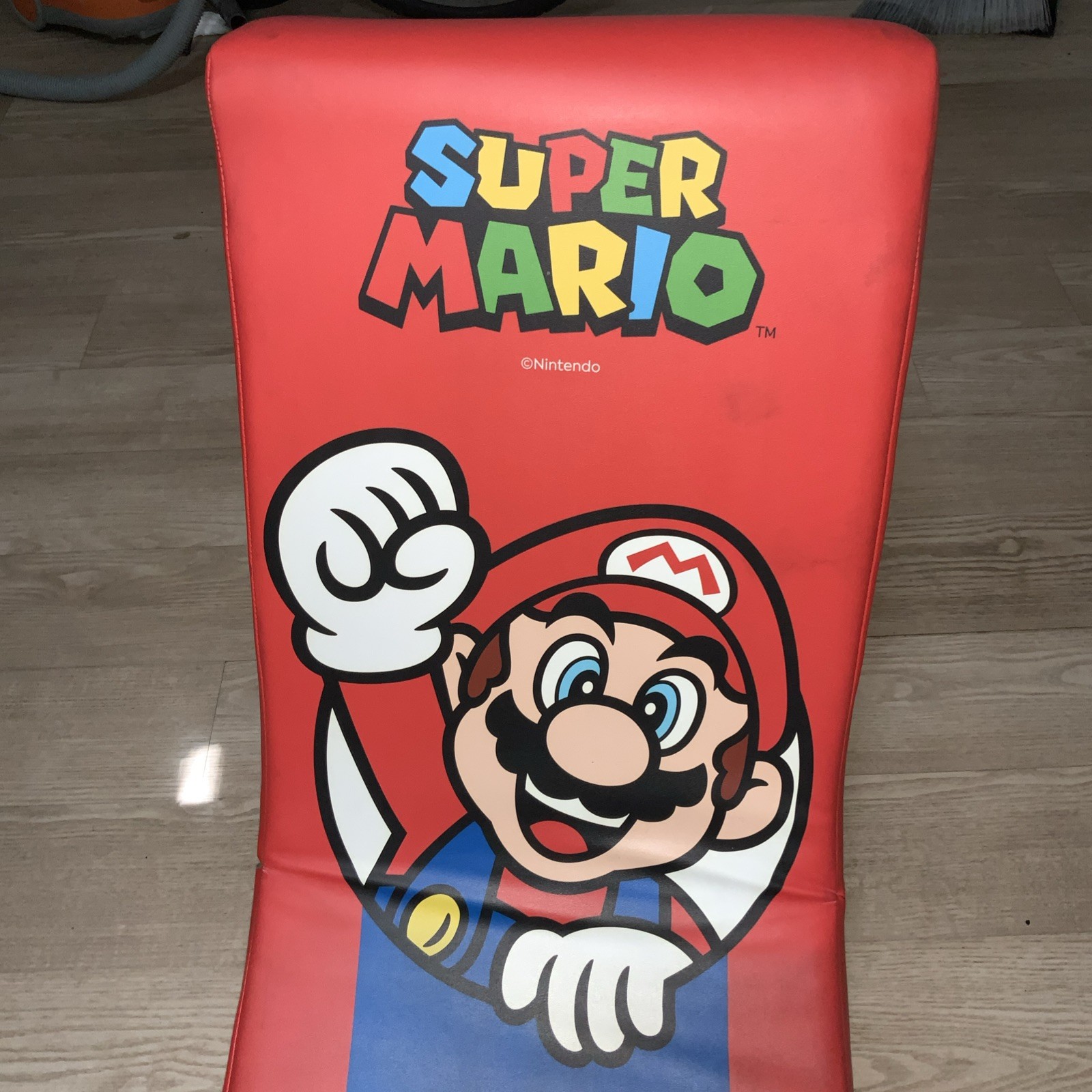 X Rocker Super Mario Floor Rocker Kids Gaming Chair Mario Edition Retired Rare