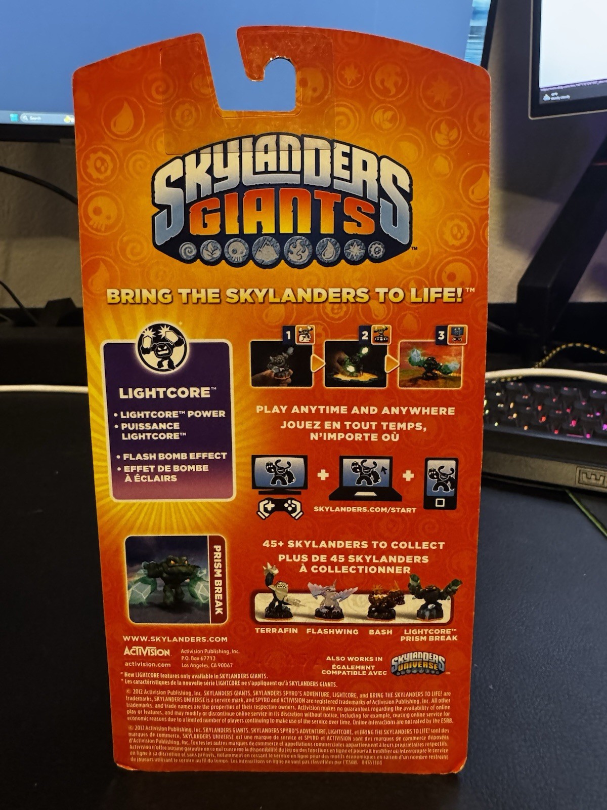 Skylanders Giants Lightcore Prism Break Character Figure Activision