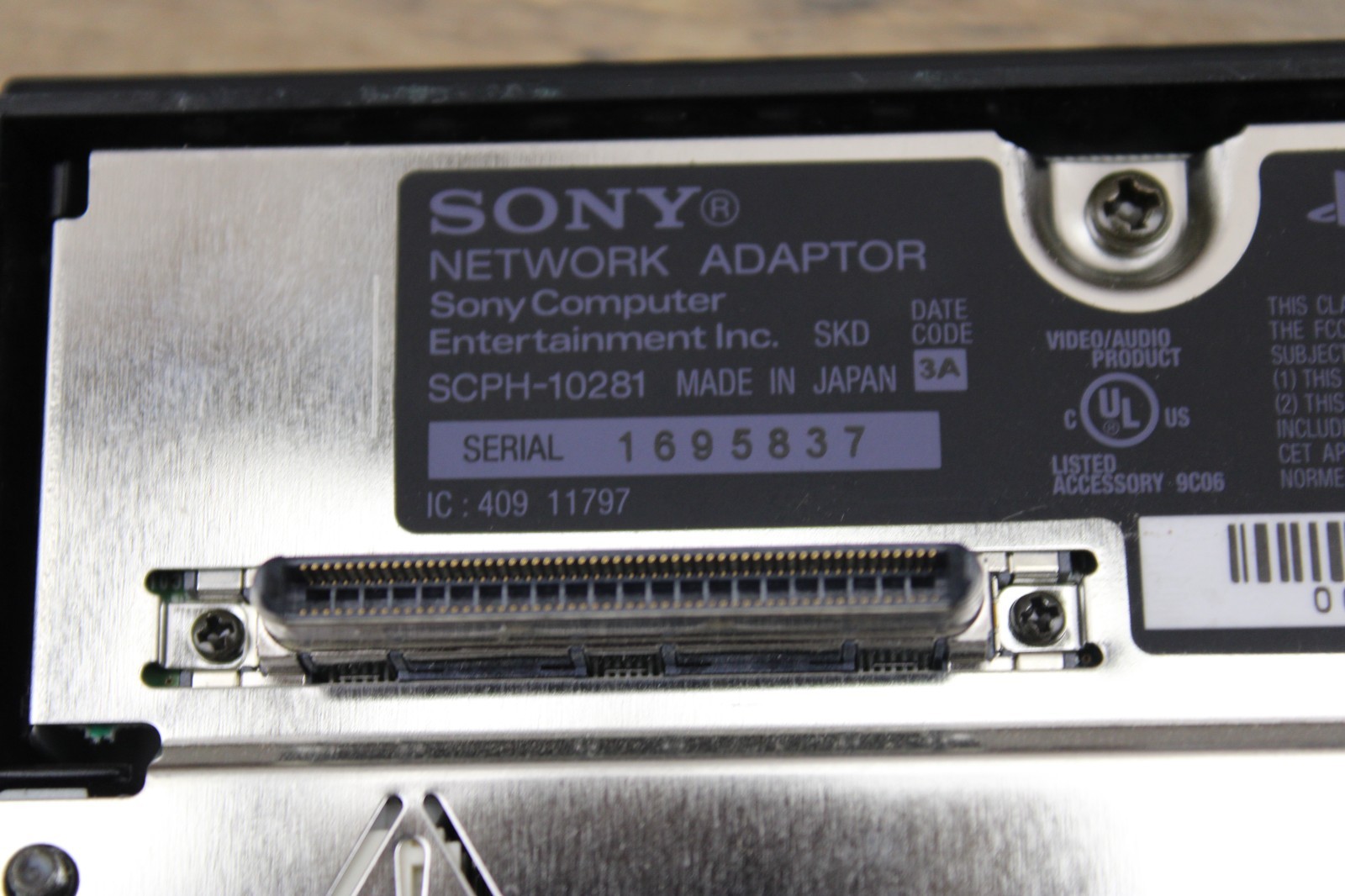 Sony PlayStation 2 PS2 Network HDD Adapter SCPH-10281 OEM – Tested NICE!!