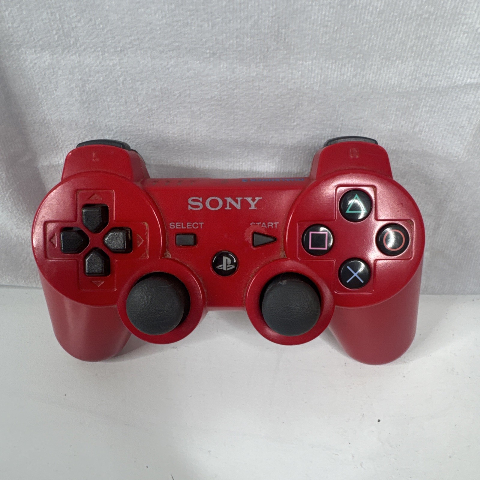 Sony DualShock 3 Wireless Controller for PlayStation 3 PS3 Console Red WORKS