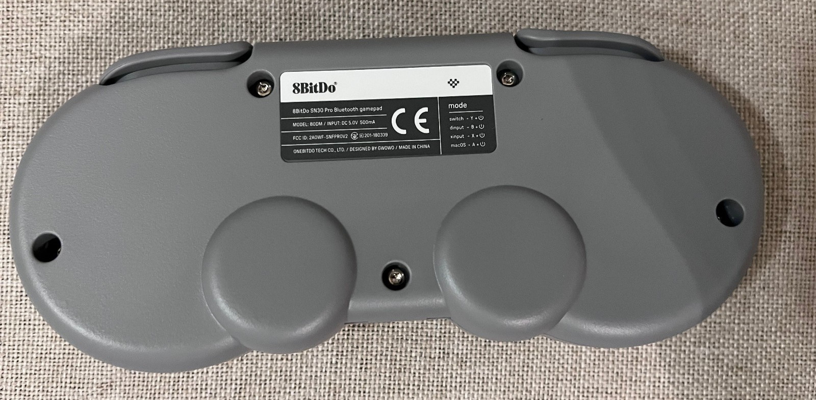 8Bitdo SN30 Pro Bluetooth Gamepad Gray for Switch, Windows, Android, macOS